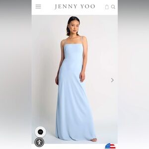Jenny Yoo “Jocelyn” Bridesmaid Dress- Whisper Blue